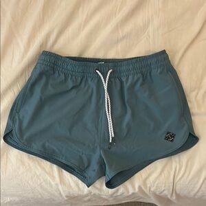 Salty Crew Blue Athletic Shorts Quick-Dry Lightweight